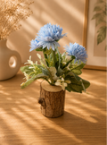 Wooden Log Flower