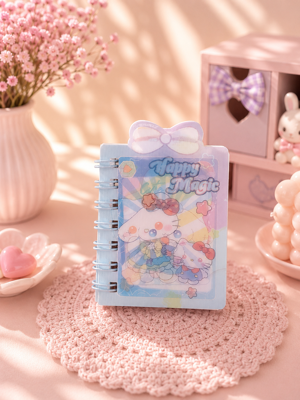 Mini 3D Spiral Notebook
