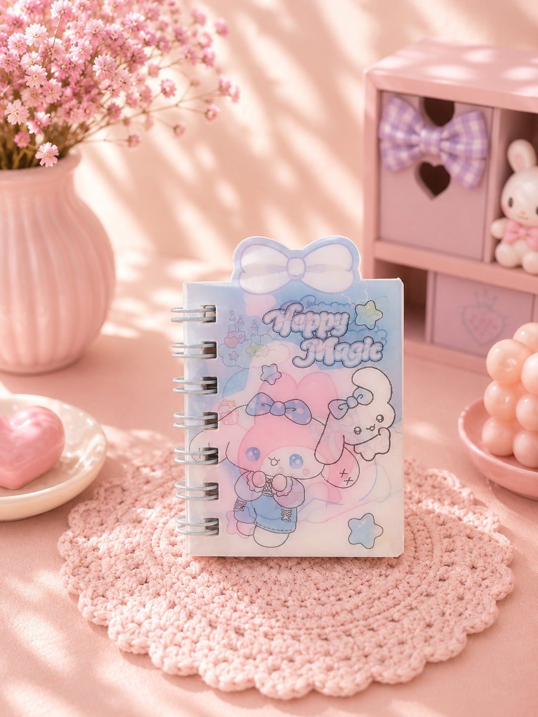 Mini 3D Spiral Notebook