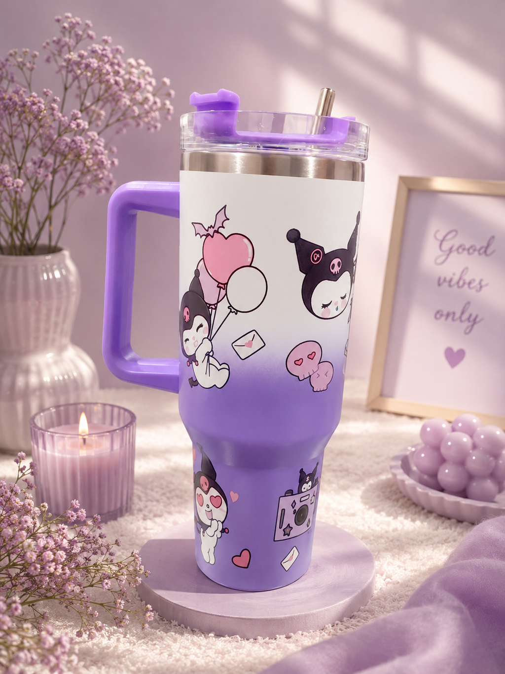 Kuromi Steel Tumbler