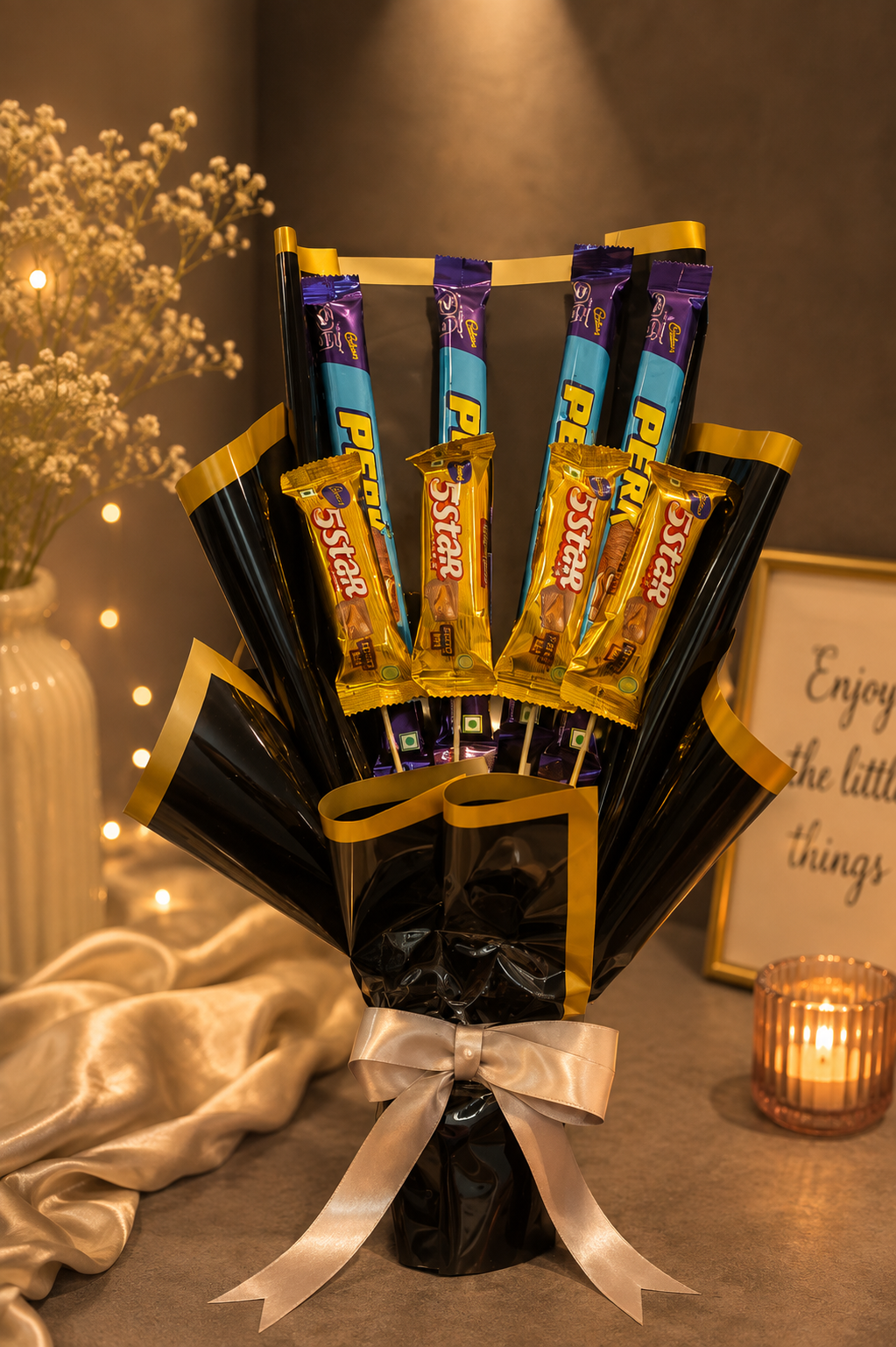 Perk & 5-Star Chocolate Bouquet