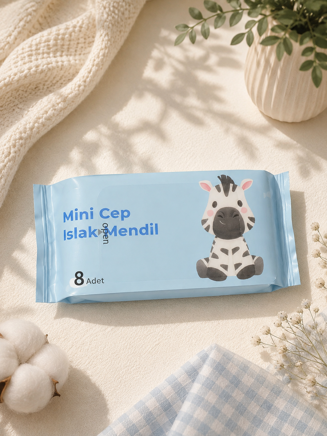 Zebra Baby Wipes